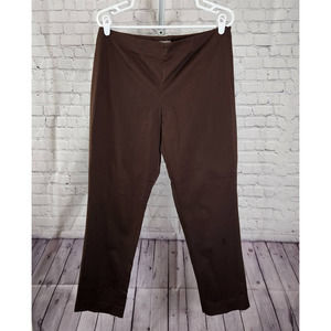 J. Jill Stretch Espresso Brown Trousers, Size 10
